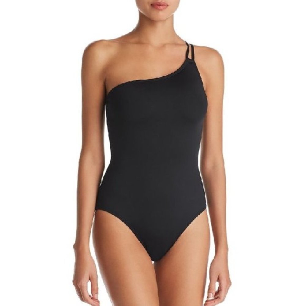 NWOT La Blanca Goddess One-Shoulder Swimsuit - Picture 3 of 6